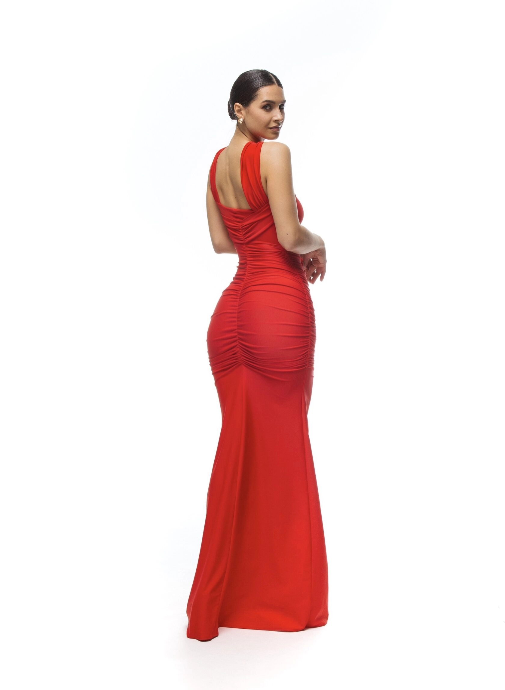Платье FLORENCE(ФЛОРЕНС) в красном цвете - 40-42 (XS-S) - Красный