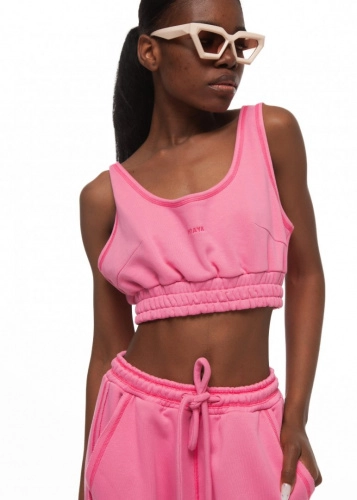 Топ PINK GOLF(ПИНК ГОЛЬФ) в розовом цвете - 40-42 (XS-S) - Розовый